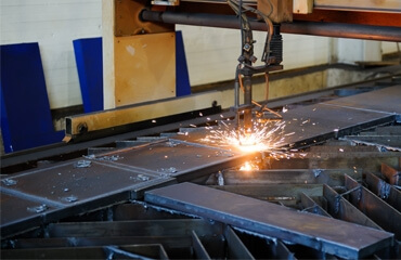 CNC oxyfuel cutting