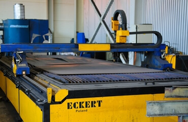 CNC plasma cutting
